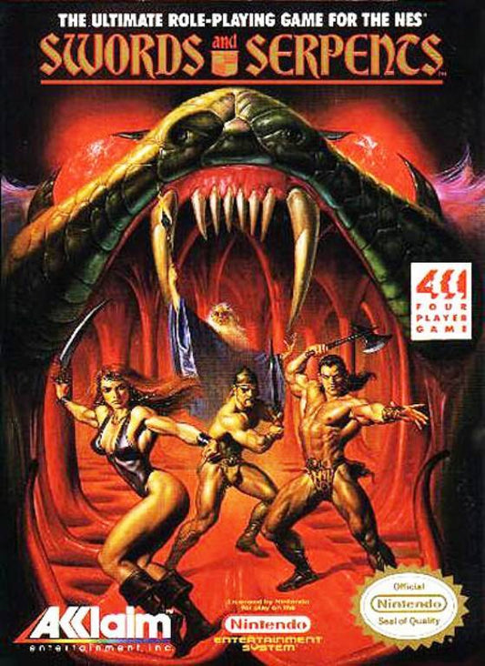 Swords and Serpents (Nintendo NES)