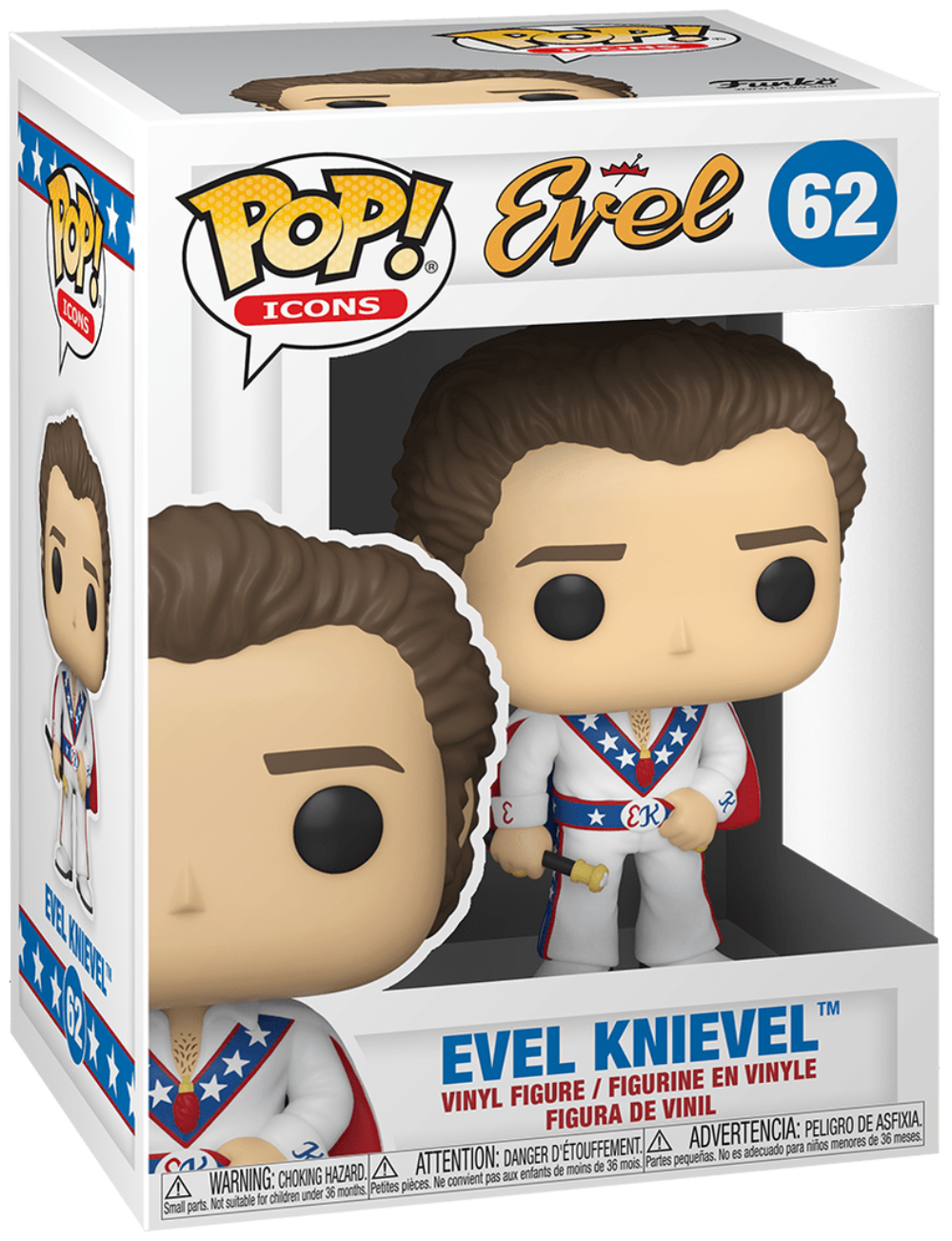 POP! Icons: 62 Evel Knievel (Cape)