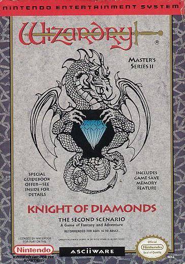 Wizardry: Knight of Diamonds - The Second Scenario (Nintendo NES)