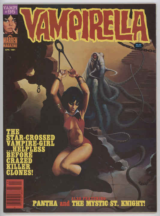 Vampirella 95 Warren 1981 VF Enrich Torres GGA Magazine