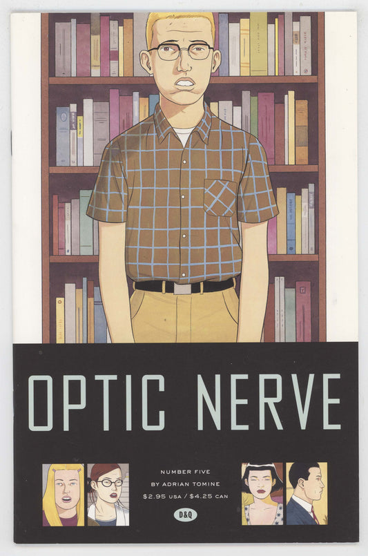 Optic Nerve 5 Drawn Quarterly 1998 NM 2nd Print Adrian Tomine