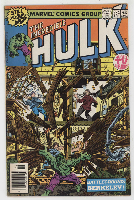 Incredible Hulk 234 Marvel 1978 VF 1st Quasar Newsstand