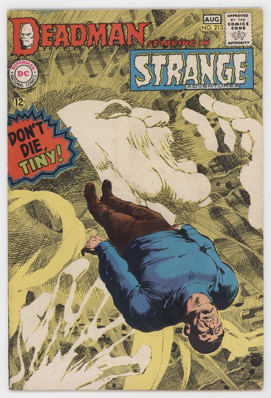 Strange Adventures 213 DC 1968 FN Neal Adams Deadman Hook
