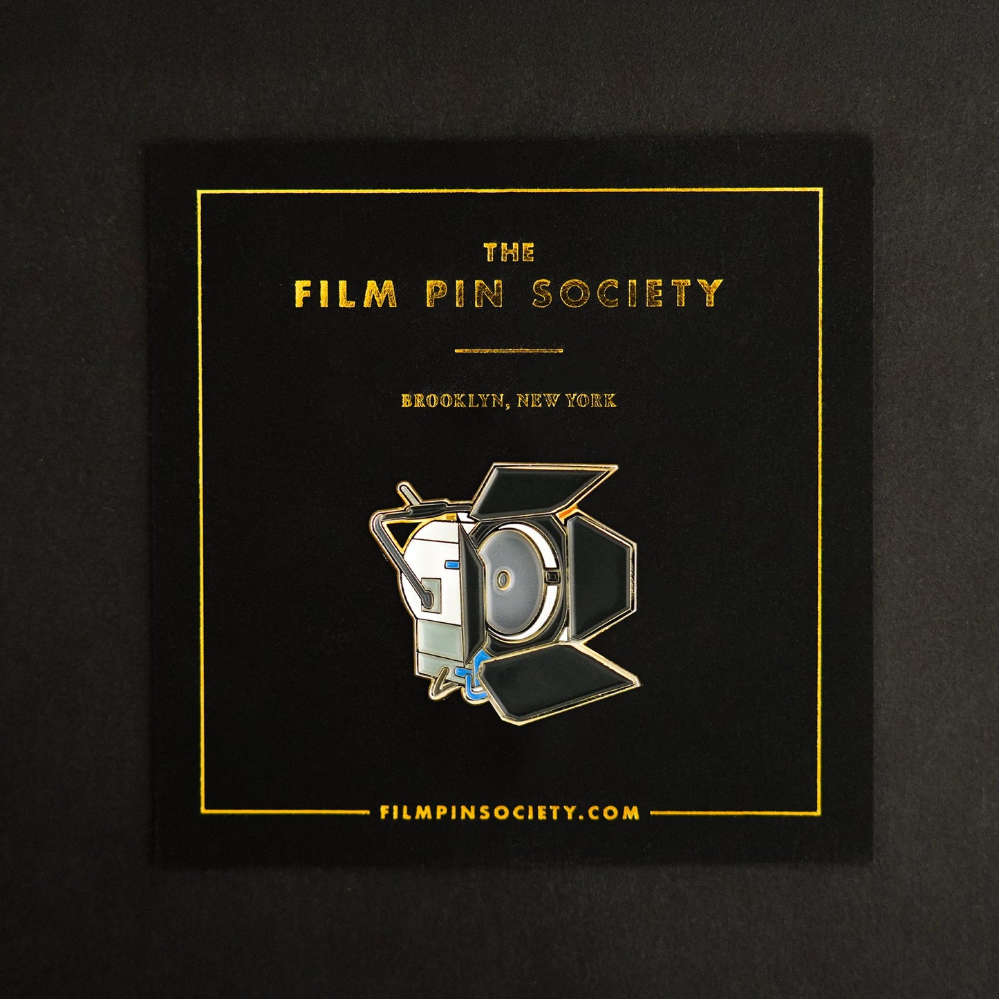 4K HMI Light Enamel Pin