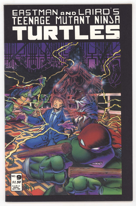 Teenage Mutant Ninja Turtles 9 Mirage 1986 NM Kevin Eastman TMNT