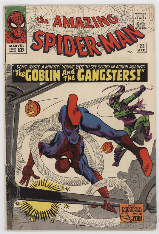 Amazing Spider-Man 23 Marvel 1965 VG Steve Ditko Stan Lee 3rd Green Goblin