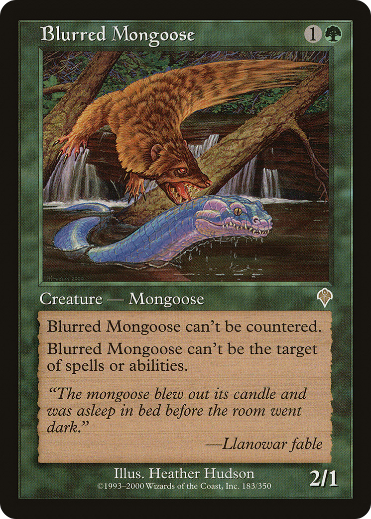 Blurred Mongoose (INV-183) - Invasion