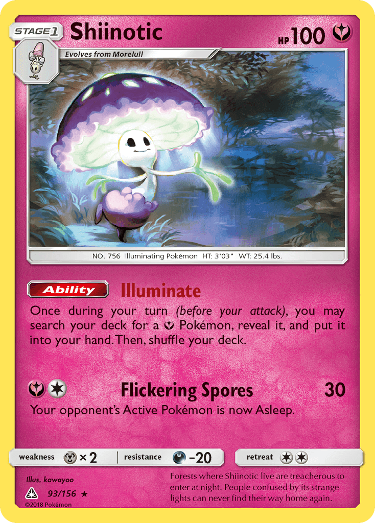 Shiinotic (93/156) [Sun & Moon: Ultra Prism]