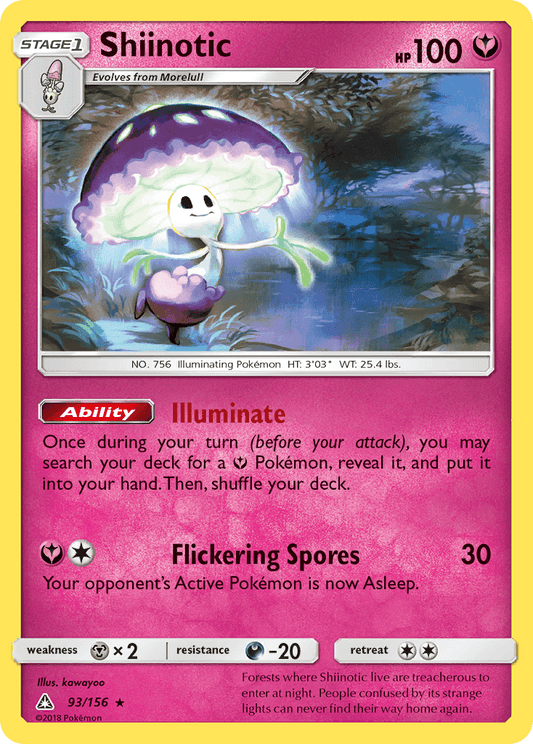 Shiinotic (93/156) [Sun & Moon: Ultra Prism]