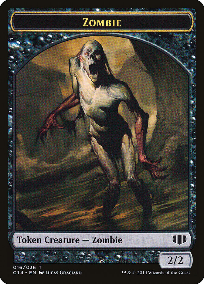 Ob Nixilis of the Black Oath Emblem (C14-35 // 16) - Commander 2014 Tokens