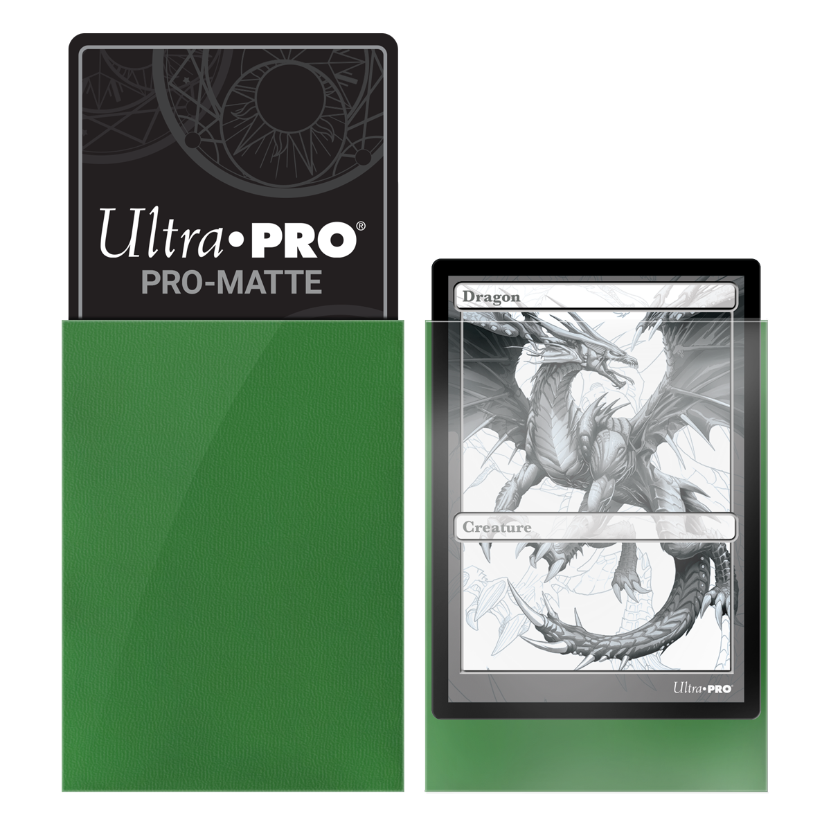 Ultra PRO: Standard 50ct Sleeves - PRO-Matte (Green)