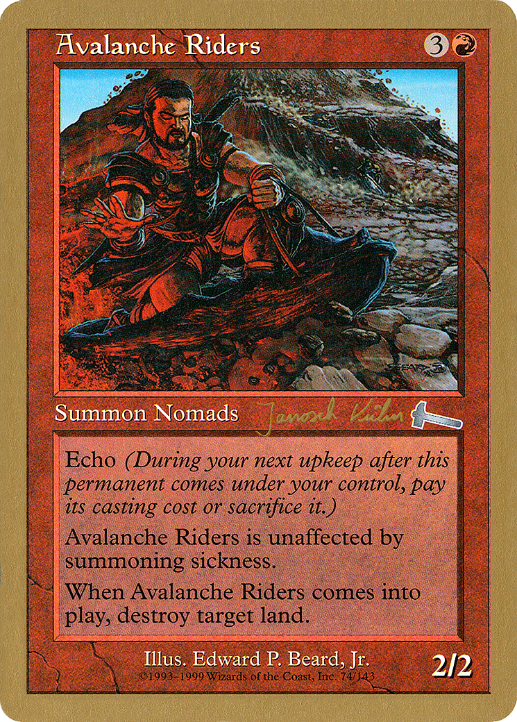 Avalanche Riders (WCD-) - World Championship Decks 2000