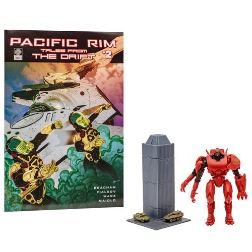 McFarlane Toys Pacific Rim Jaeger Wave 1 4-Inch Scale Action Figure with Comic Book - Choose a Figure