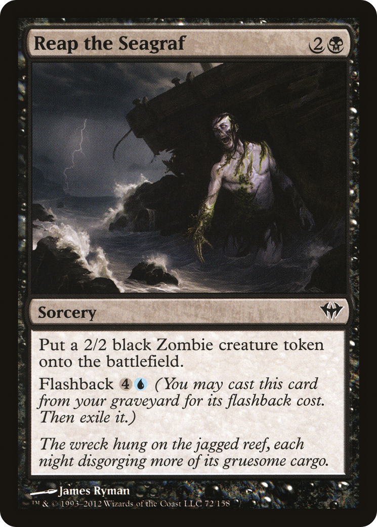 Reap the Seagraf (DKA-072) - Dark Ascension Foil
