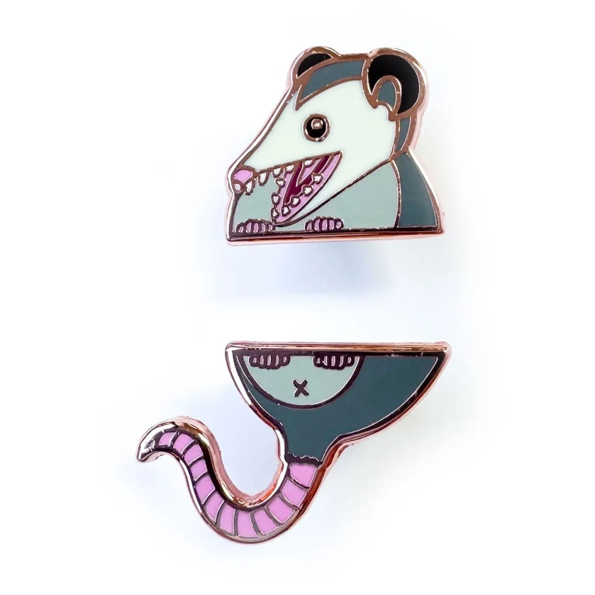 Pride Pals Enamel Pin Set - Opossum