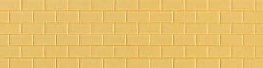 Preiser 19608 HO Scale Long Rectangular Tile Flooring or Wall -- Sand 3-3/4 x 3-