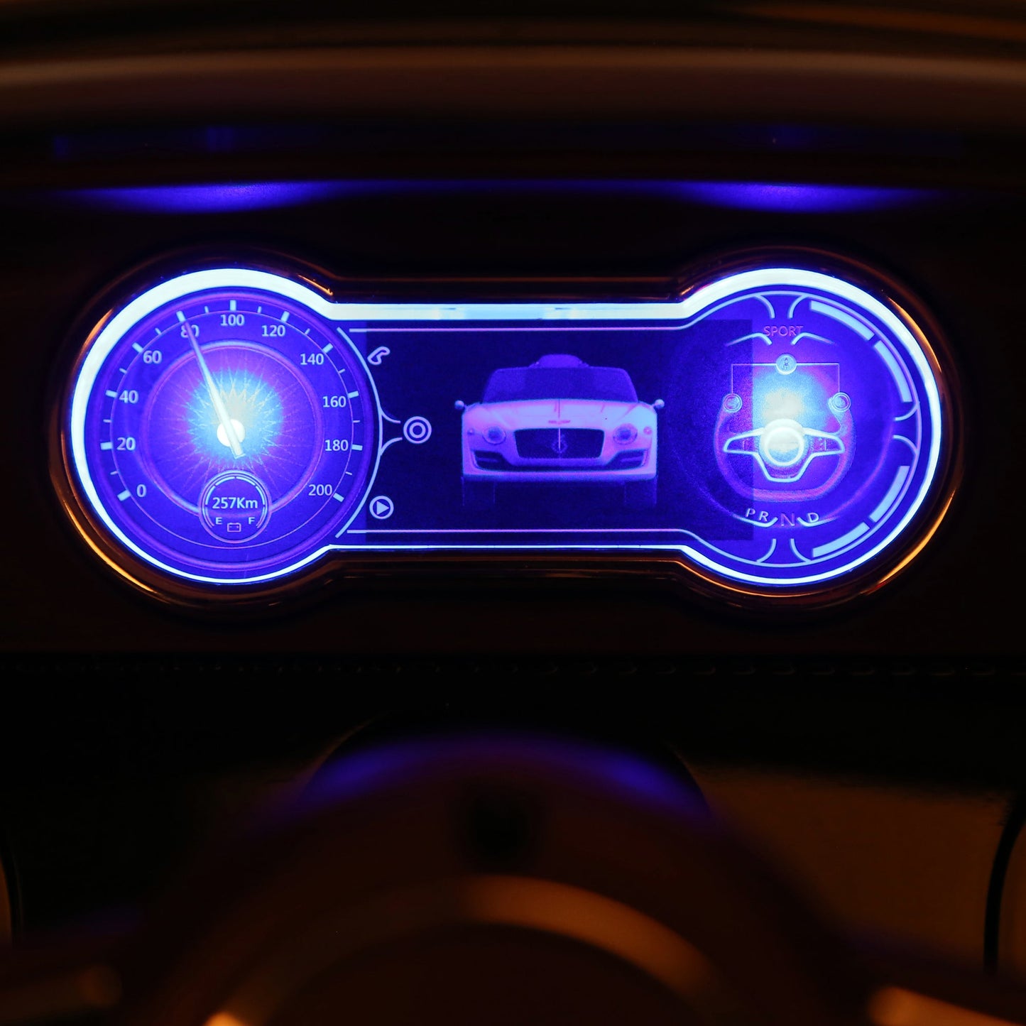 Licensed 12V Bentley Ride On Car for Kids with Parent Remote Control - Black