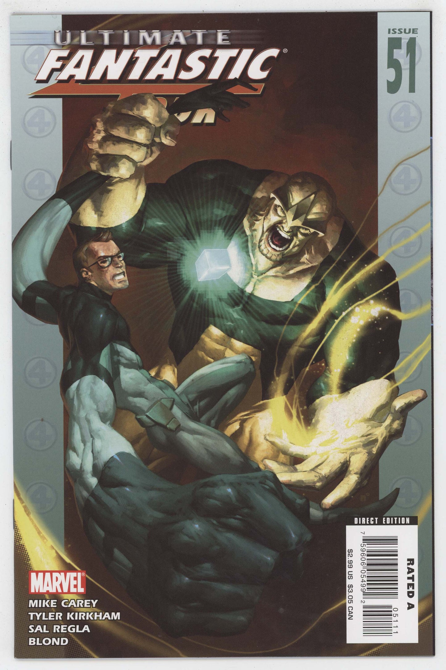 Ultimate Fantastic Four 51 Marvel 2008 NM Nic Klein Mike Carey Thanos