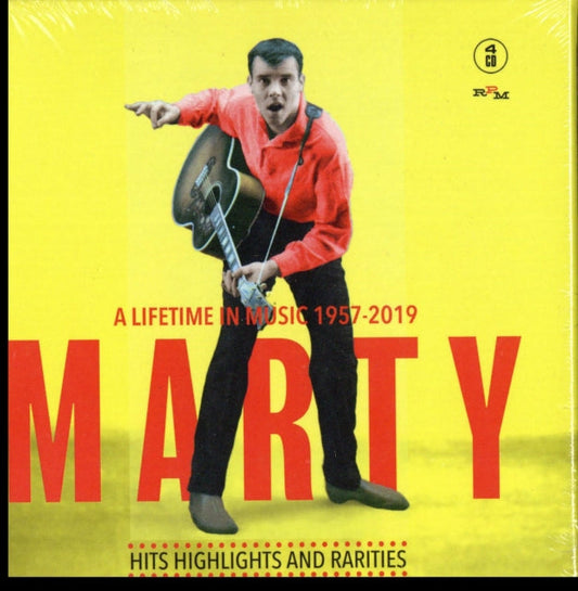 Marty Wilde - Marty:  A Lifetime In Music 1957-2019: 4CD Boxset