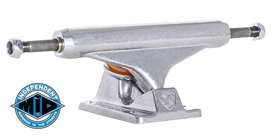 INDEPENDENT POLISHED MID SKATEBOARD TRUCKS