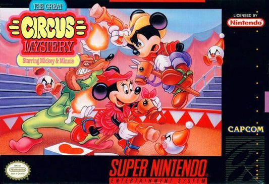 The Great Circus Mystery Starring Mickey and Minnie (Super Nintendo)