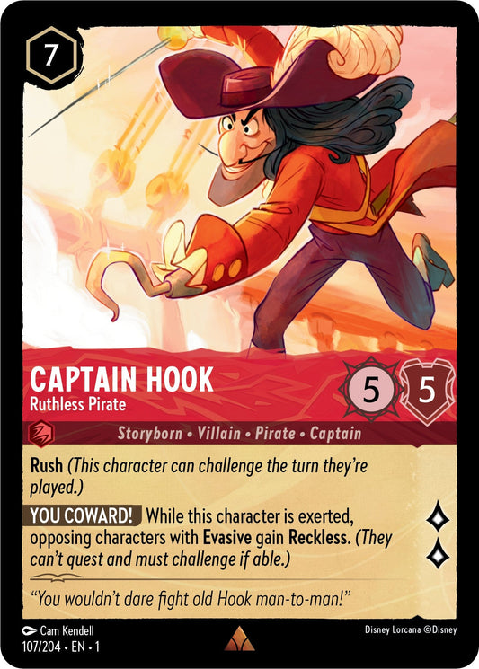 Captain Hook - Ruthless Pirate (107/204) - The First Chapter