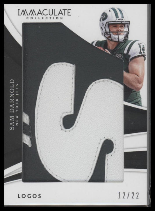 2018 Panini Immaculate Collection Immaculate Logos Sam Darnold #/22 #IM-6 - Golden Apple Comics