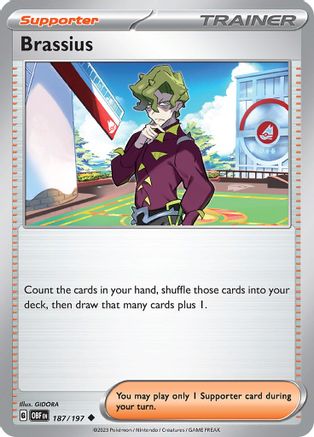 Brassius 187/197 - SV03 Obsidian Flames