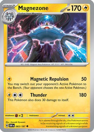Magnezone 065/197 - SV03 Obsidian Flames - Golden Apple Comics