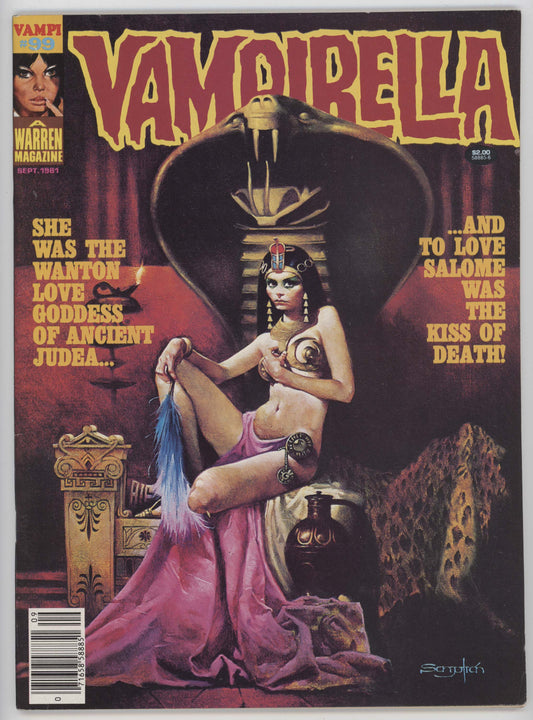 Vampirella 99 Warren 1981 VF Manuel Sanjulian GGA Magazine