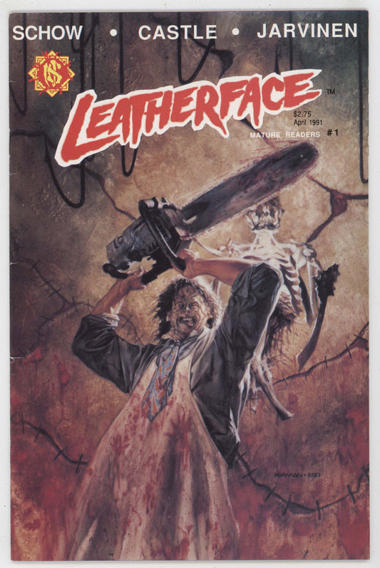 Leatherface 1 Northstar 1991 VF Texas Chainsaw Masacre Horror David Schow