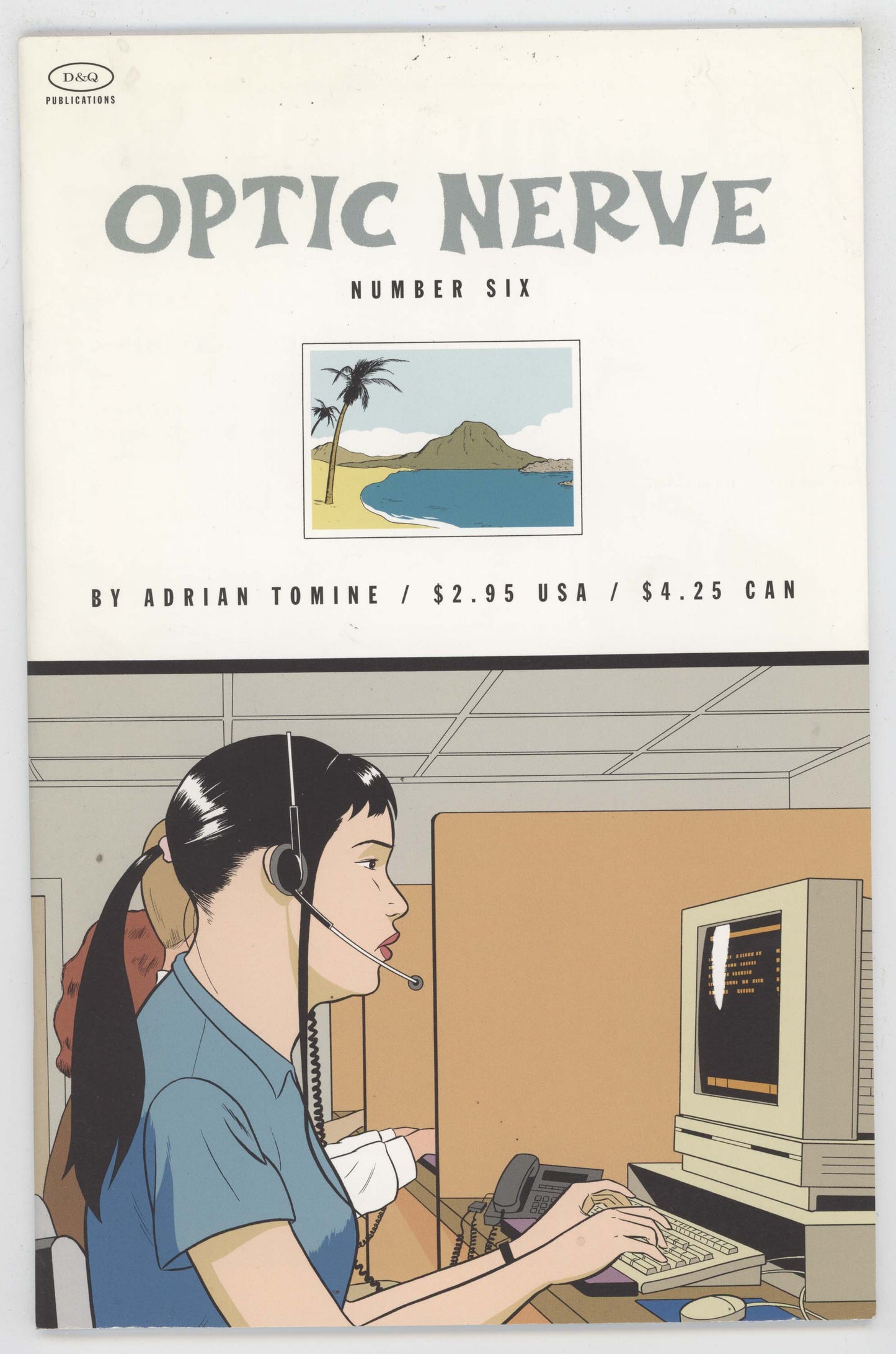 Optic Nerve 6 Drawn Quarterly 1999 NM 3rd Print Adrian Tomine