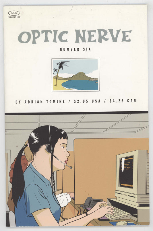 Optic Nerve 6 Drawn Quarterly 1999 NM 3rd Print Adrian Tomine