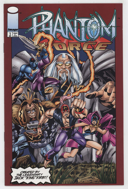 Phantom Force 1 Image 1993 NM+ 9.6 Jack Kirby Rob Liefeld Todd McFarlane Jim Lee