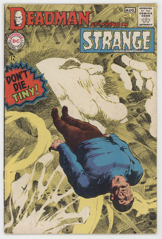Strange Adventures 213 DC 1968 VG FN Neal Adams Deadman Hook