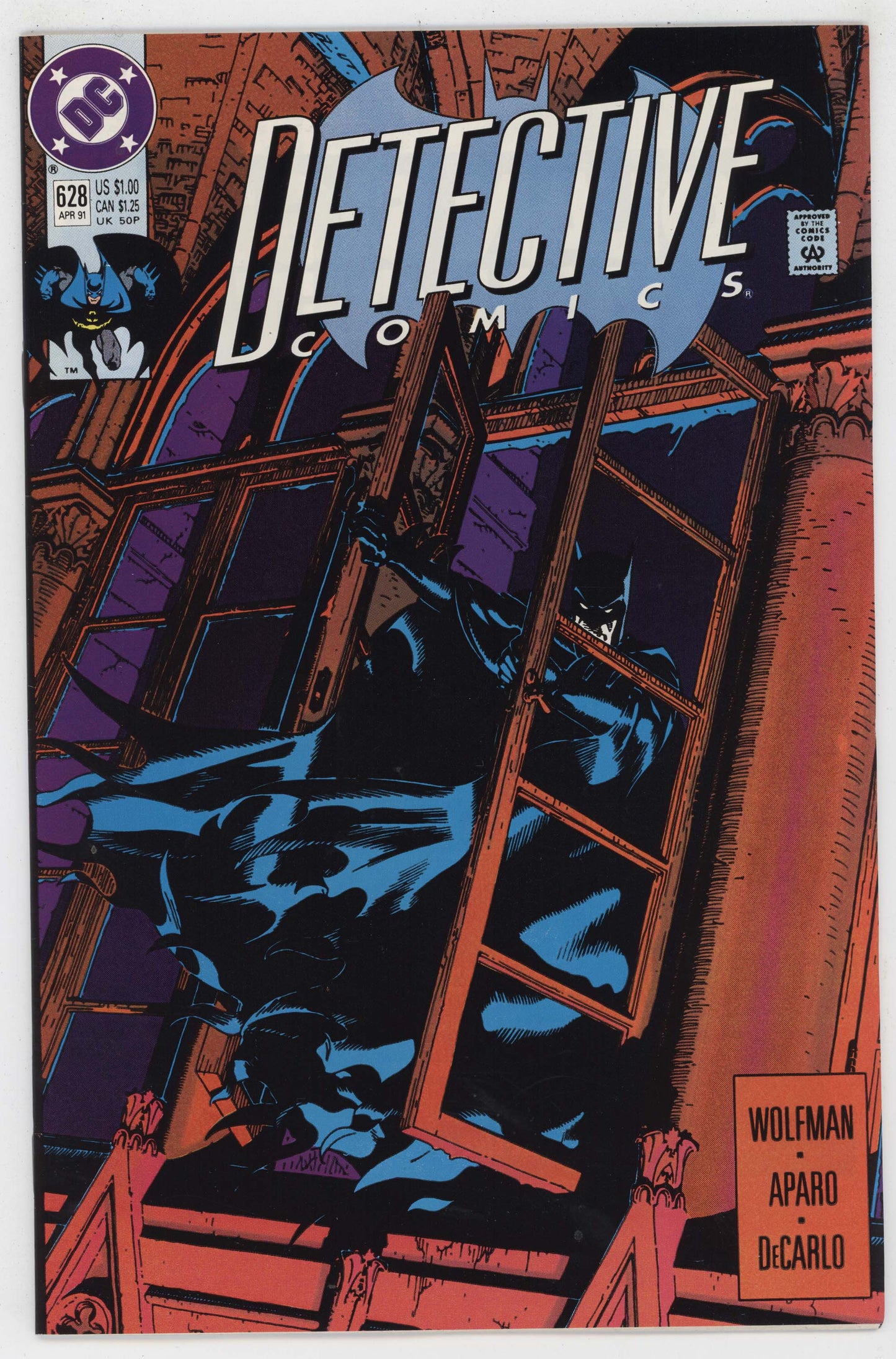 Detective Comics 628 DC 1991 NM Michael Golden