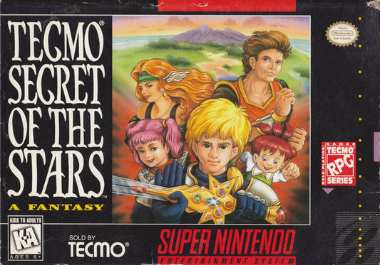 Tecmo Secret of the Stars (Super Nintendo)