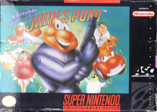 Super James Pond (Super Nintendo)