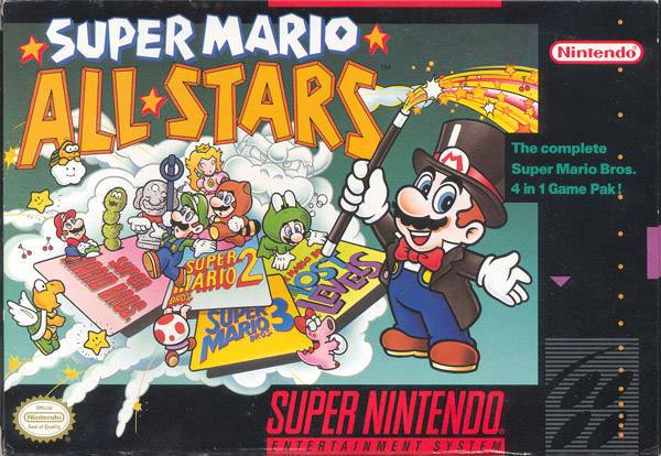 Super Mario All-Stars W/ Strategy Guide (Super Nintendo)