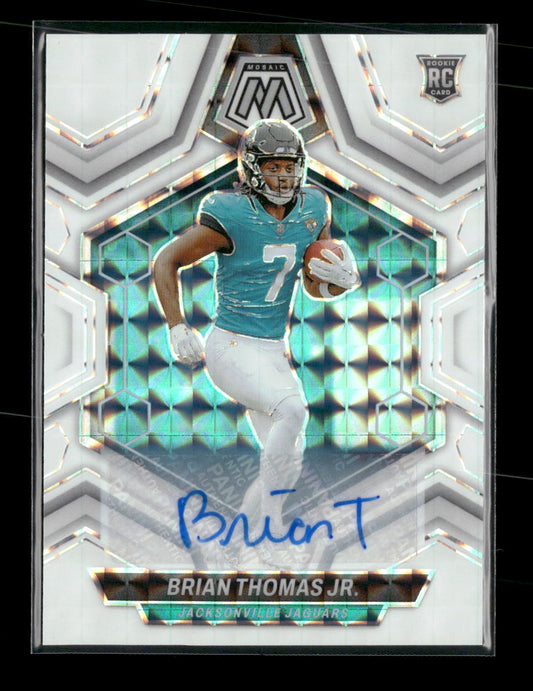 2024 Panini Mosaic Rookie Autographs Mosaic Brian Thomas Jr. Auto #323 - Golden Apple Comics