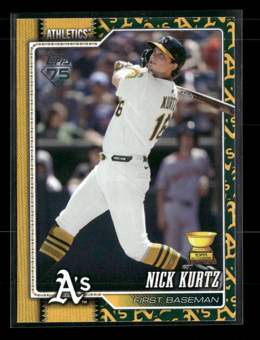 2026 Topps Team Border Nick Kurtz #97 - Golden Apple Comics