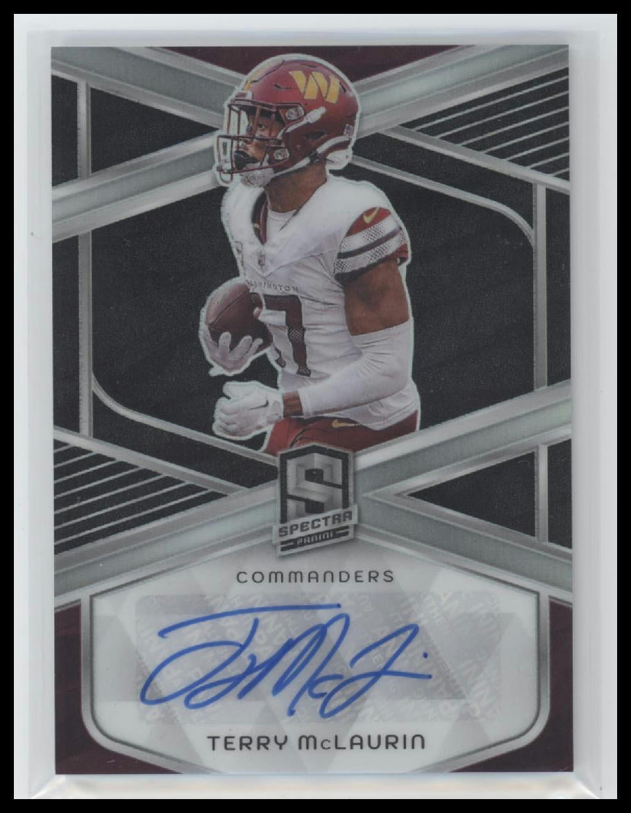 2024 Panini Spectra Signatures Terry McLaurin #/199 Auto #SIG-TMN - Golden Apple Comics