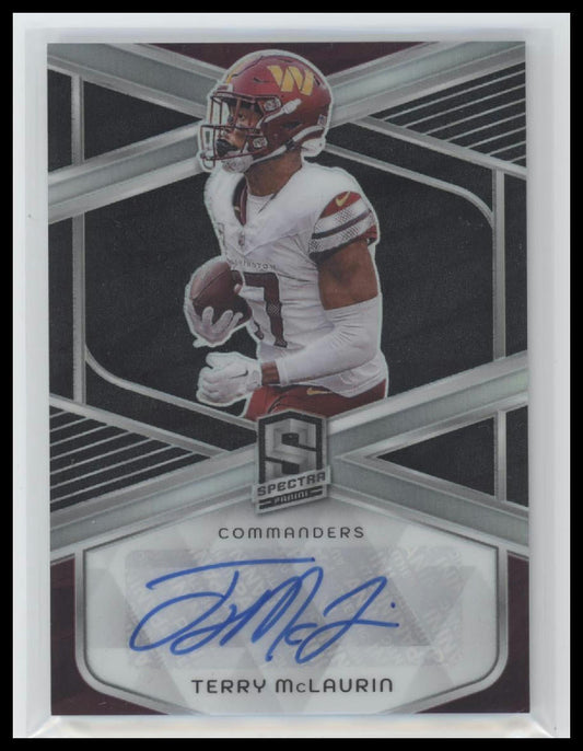 2024 Panini Spectra Signatures Terry McLaurin #/199 Auto #SIG-TMN - Golden Apple Comics