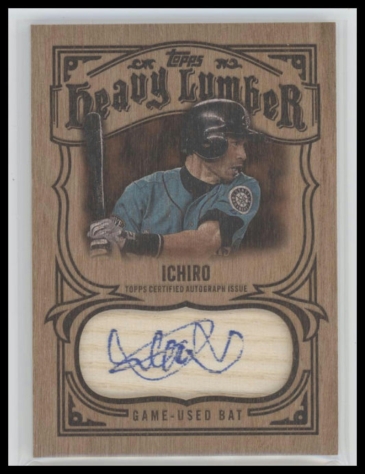 2026 Topps Heavy Lumber Autograph Relics Ichiro #HLAR-12 - Golden Apple Comics