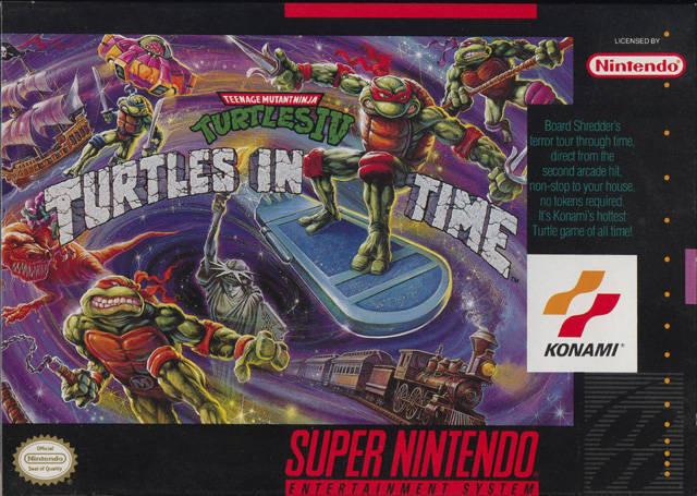 Teenage Mutant Ninja Turtles IV Turtles in Time (Super Nintendo)