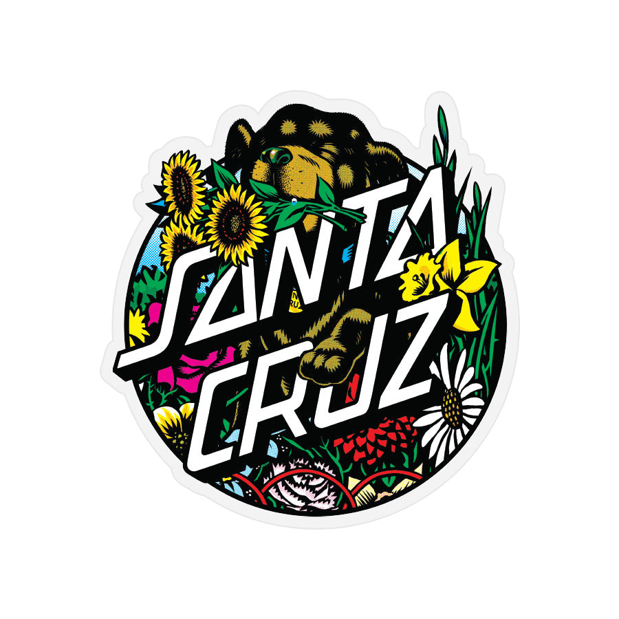 Santa Cruz Eric Dressen Pup 4" Sticker