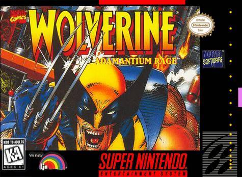 Wolverine Adamantium Rage (Super Nintendo)