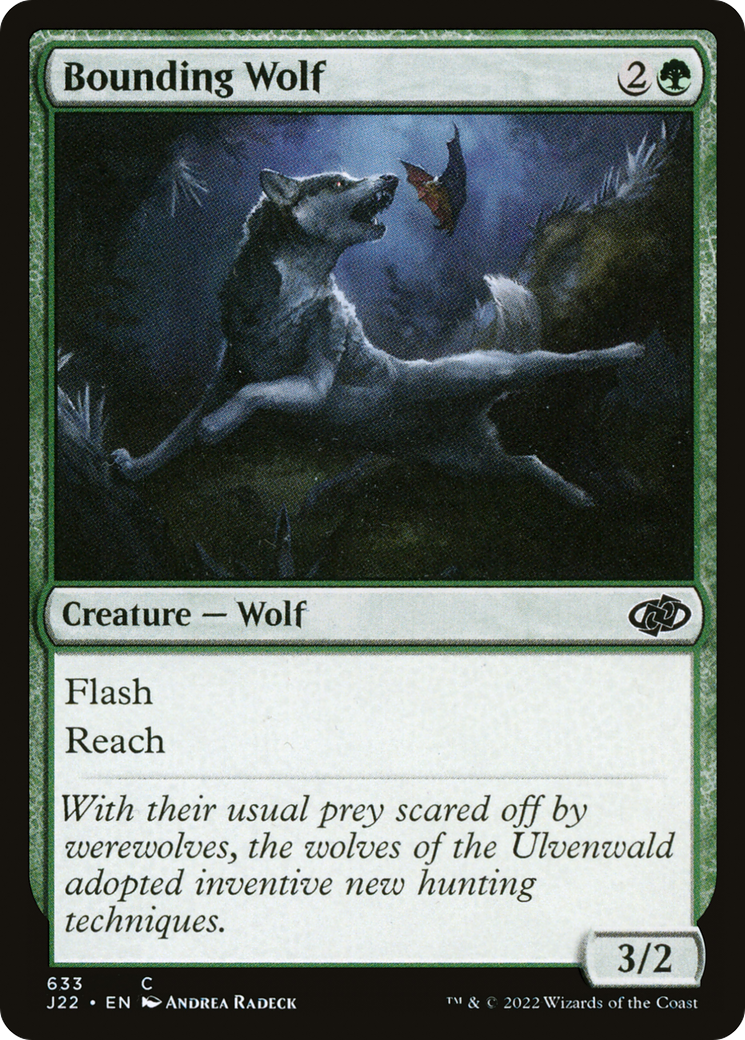 Bounding Wolf (J22-633) - Jumpstart 2022