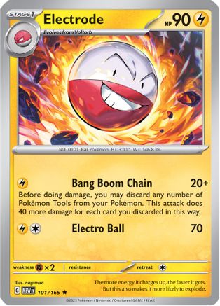 Electrode 101/165 - SV Scarlet & Violet 151 Holofoil
