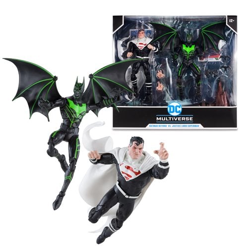 McFarlane Toys DC Multiverse Batman Beyond vs. Justice Lord Superman 7-Inch Scale Action Figure 2-Pack